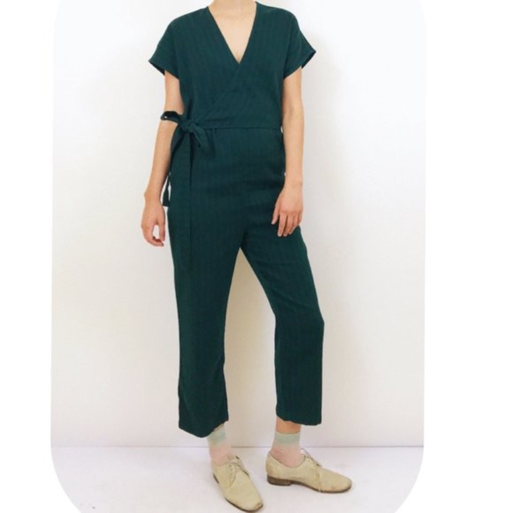 NWOT Ace & Jig Wrap Jumpsuit in Duchess
